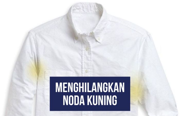 Cara Menghilangkan Noda Membandel pada Baju Putih: Panduan Lengkap